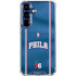 NBA Philadelphia 76ers Jersey Galaxy S25 Clear Case